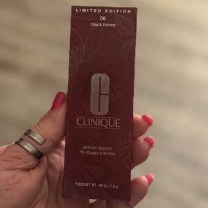 Clinique Almost Lipstick - Limited Edition Black Honey. Goes on Sheer! See pics
